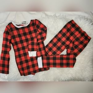 CUDDL DUDS Thermal Wear Kids Size XS 4/5 Red & Black NWT